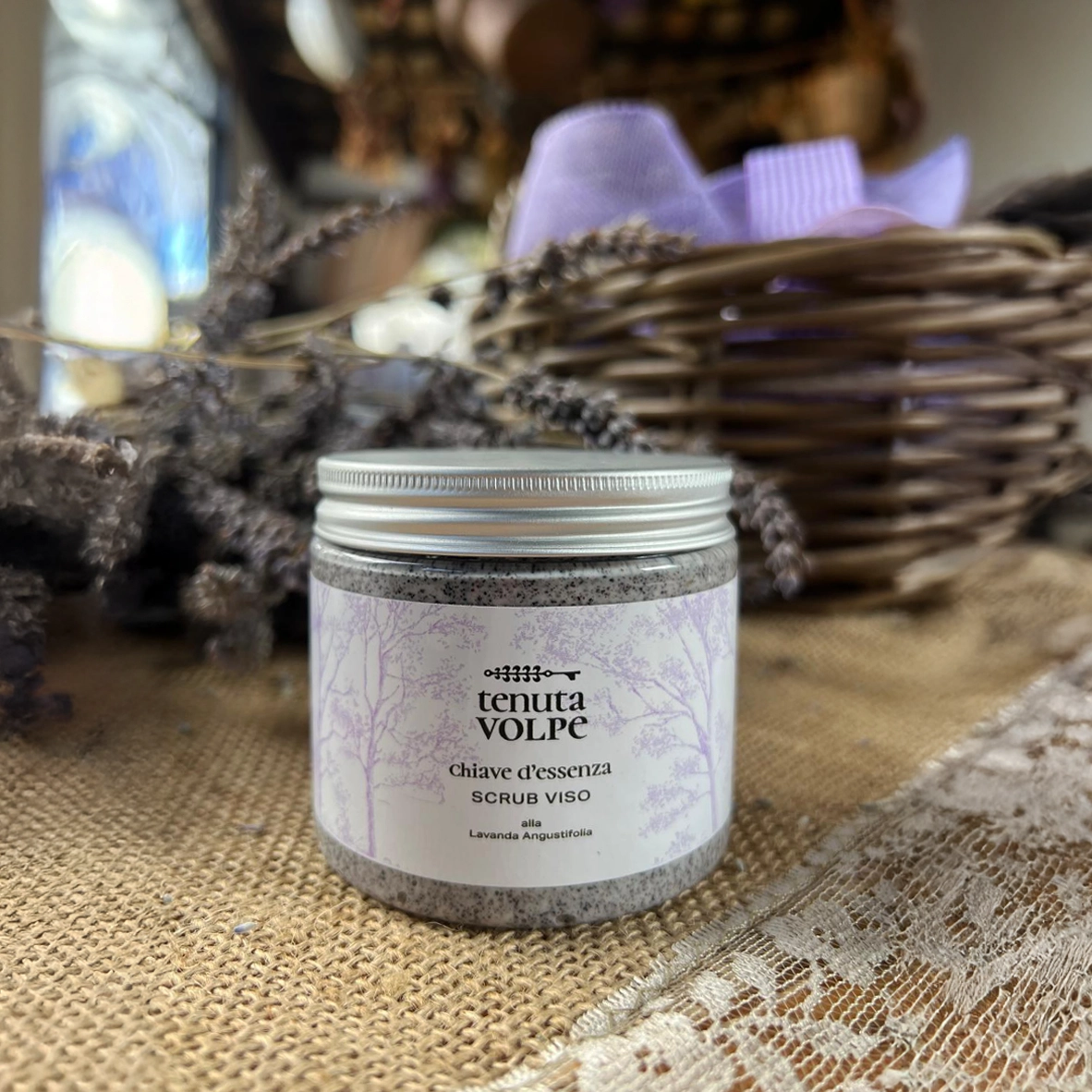 Scrub Viso alla Lavanda Angustifolia
